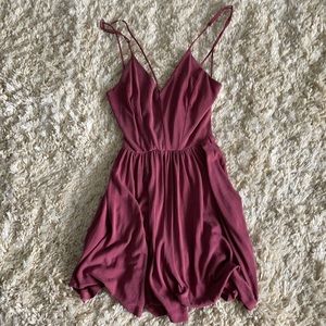 Urban Outfitters Maroon Romper size M